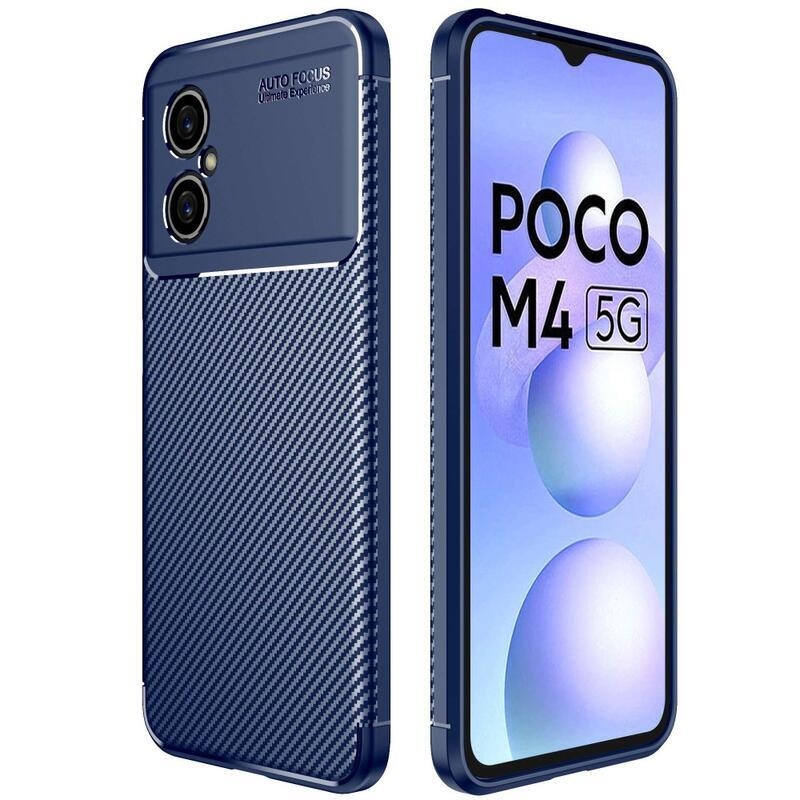 Szénálló zselés tok Xiaomi Poco M5-hez - kék