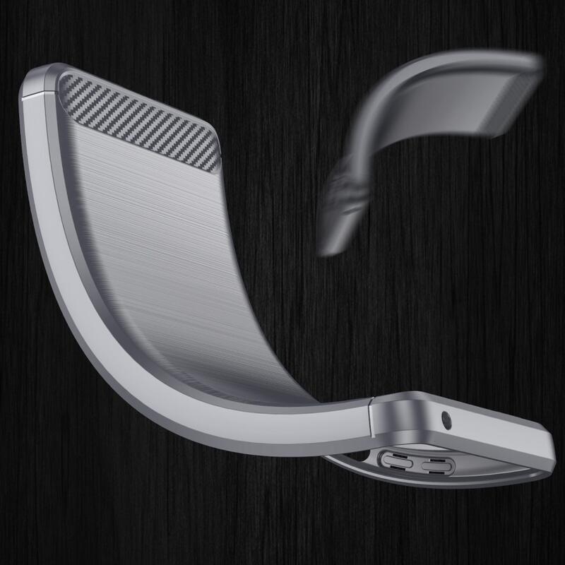 Szénálló zselés tok Xiaomi Redmi 10C-hez - szürke