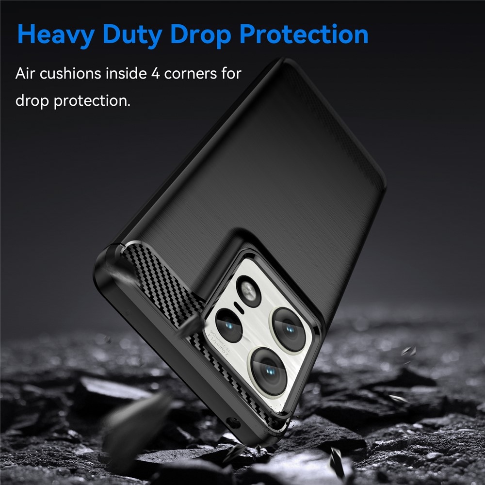 Szénálló zselés tok a Motorola Edge 50 Pro 5G készülékhez - fekete