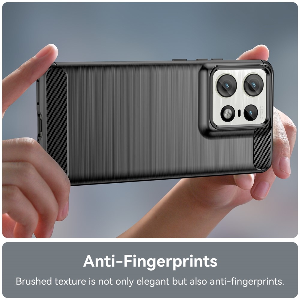 Szénálló zselés tok a Motorola Edge 50 Pro 5G készülékhez - fekete