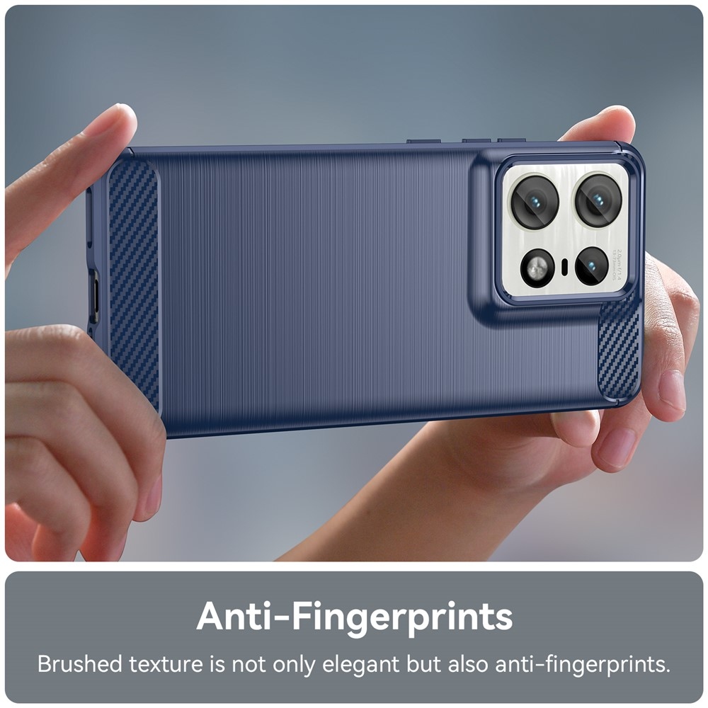 Szénálló zselés tok a Motorola Edge 50 Pro 5G készülékhez - kék