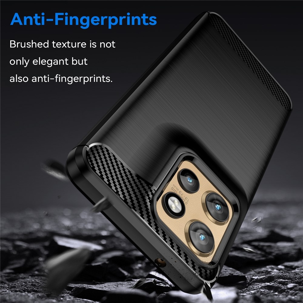 Szénálló zselés tok Motorola Edge 60 Neo 5G/50 Neo 5G készülékhez - fekete