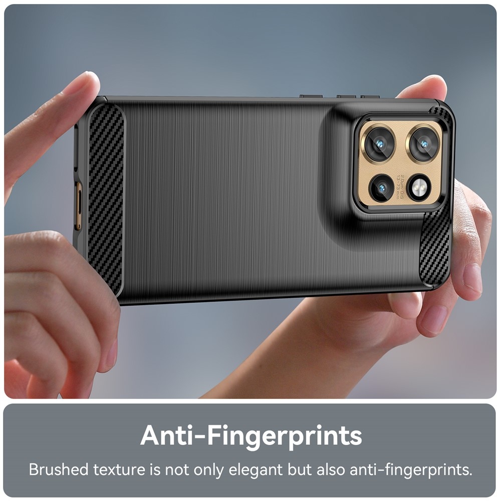 Szénálló zselés tok Motorola Edge 60 Neo 5G/50 Neo 5G készülékhez - fekete