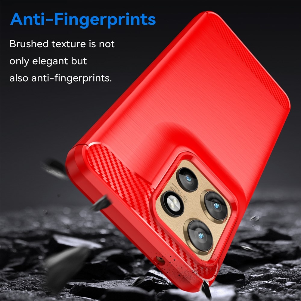 Szénálló zselés tok Motorola Edge 60 Neo 5G/50 Neo 5G készülékhez - piros