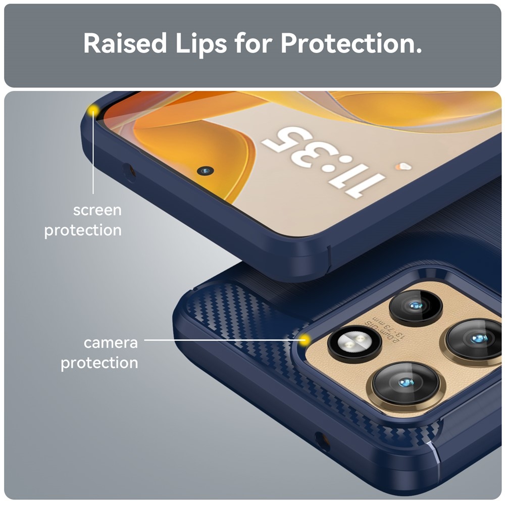 Szénálló zselés tok Motorola Edge 60 Neo 5G/50 Neo 5G készülékhez - kék