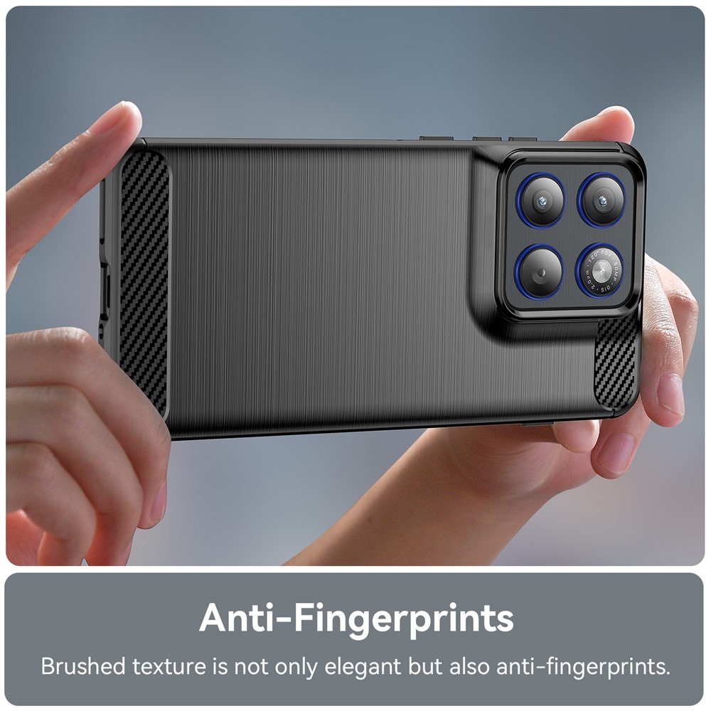 Szénálló zselés tok a Motorola Edge 70 5G készülékhez - fekete