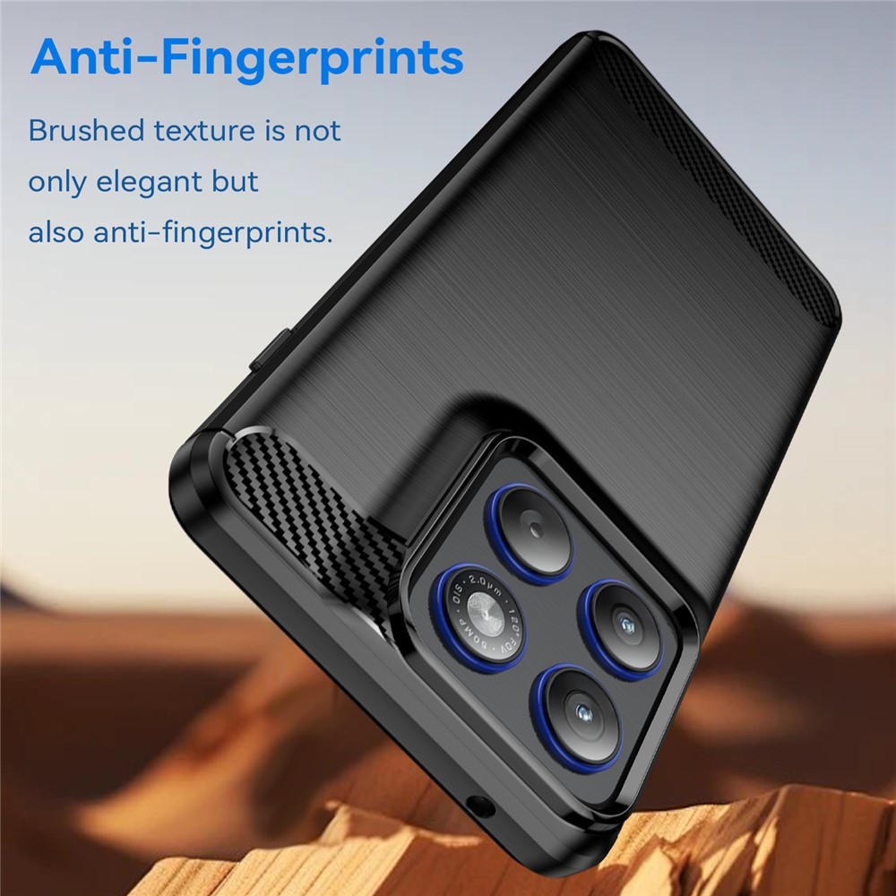 Szénálló zselés tok a Motorola Edge 70 5G készülékhez - fekete