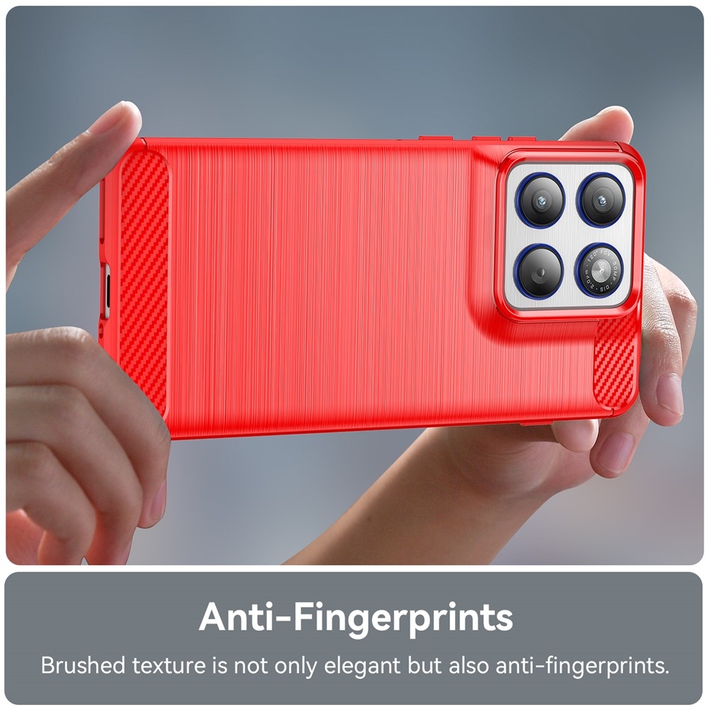 Szénálló zselés tok a Motorola Edge 70 5G készülékhez - piros