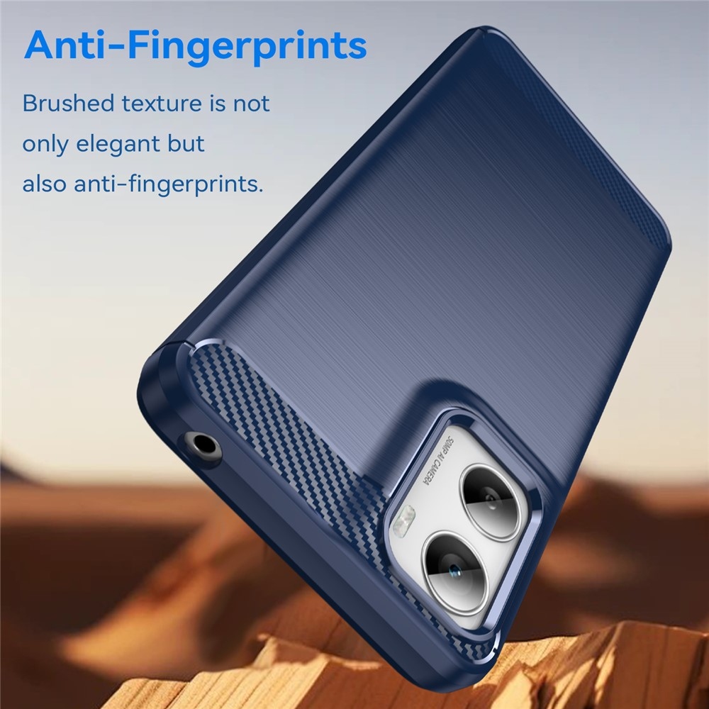 Szénálló zselés tok Motorola Moto G06/G06 Power készülékhez - kék