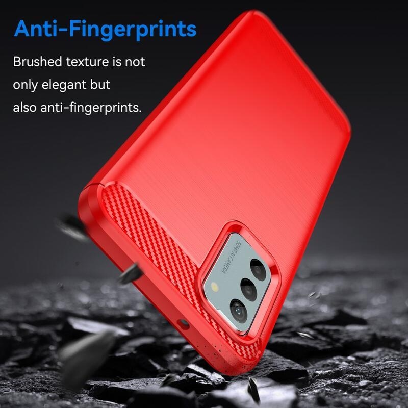 Szénálló zselés tok Nokia G22 készülékhez - piros