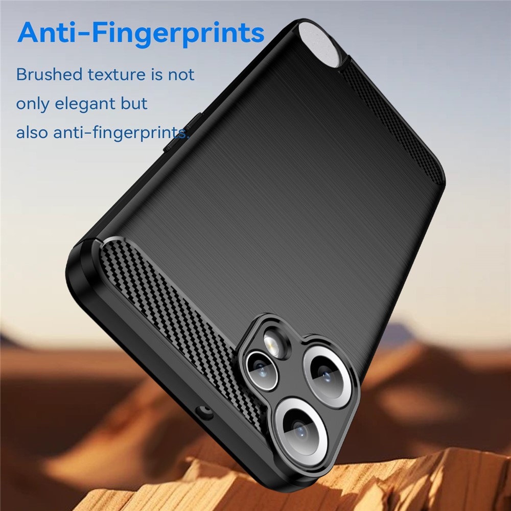 Szénálló zselés tok a Nothing CMF Phone 2 Pro készülékhez - fekete