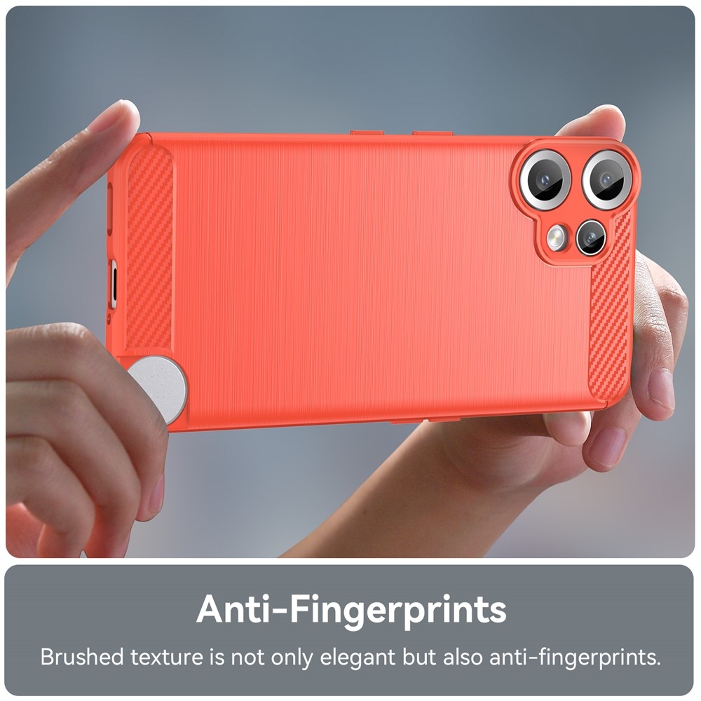 Szénálló zselés tok a Nothing CMF Phone 2 Pro készülékhez - piros színű