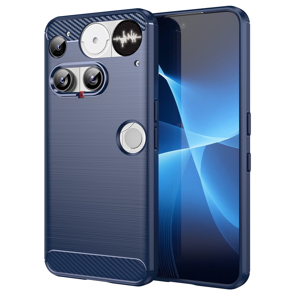Szénálló zselés tok Nothing Phone (3) 5G készülékhez - kék
