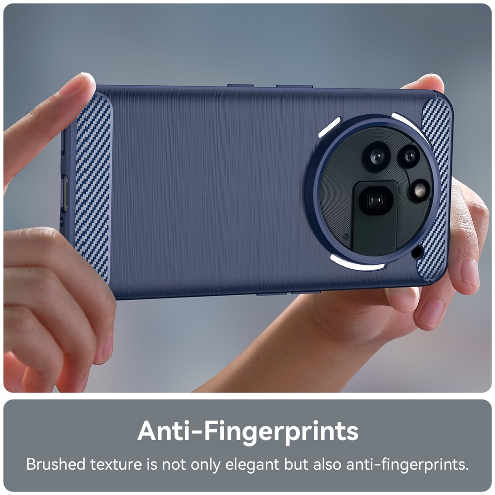 Szénálló zselés tok Nothing Phone (3a) Pro készülékhez - kék