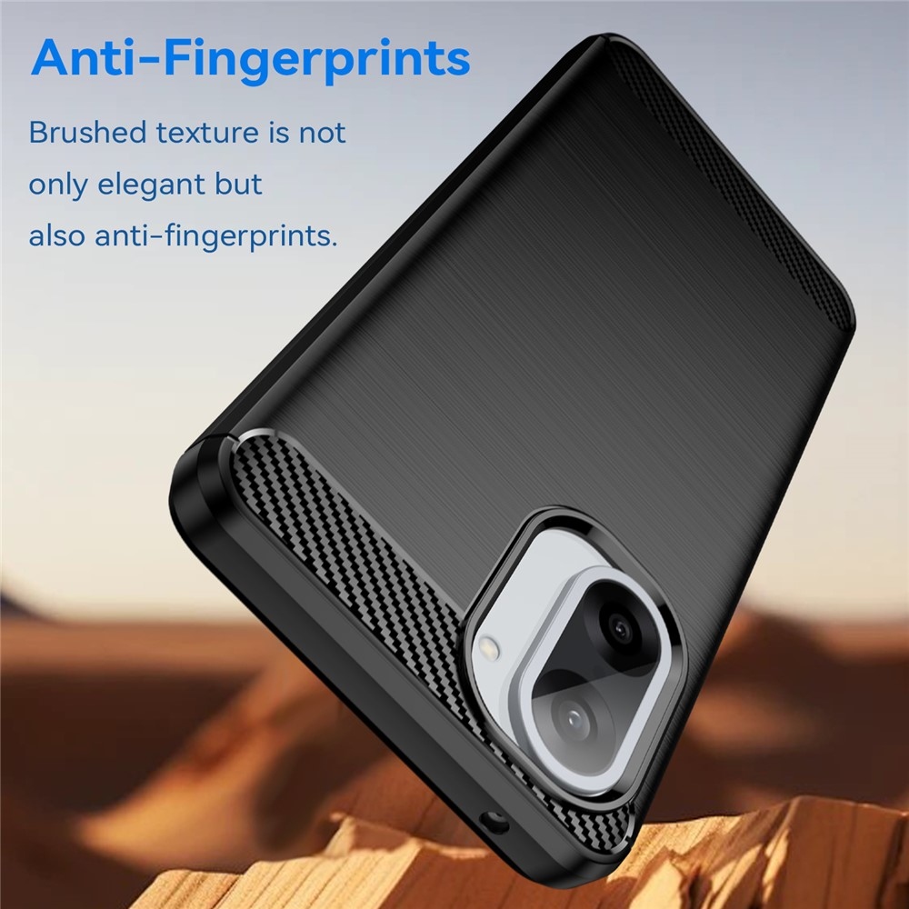 Szénálló zselés tok a OnePlus Nord CE5 5G készülékhez - fekete