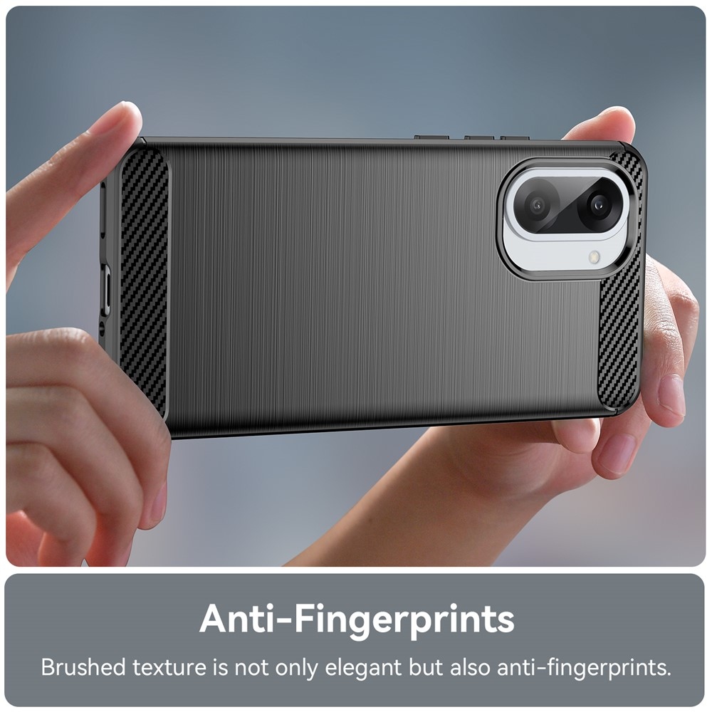 Szénálló zselés tok a OnePlus Nord CE5 5G készülékhez - fekete