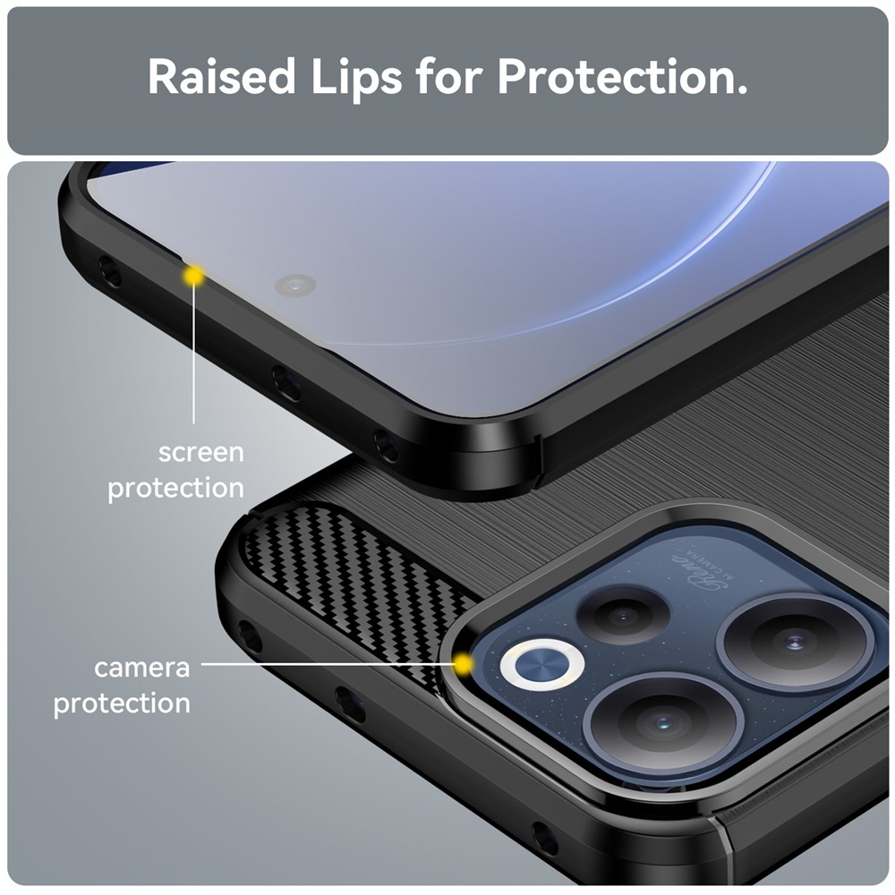 Szénálló zselés tok Oppo Reno 15 FS 5G - fekete