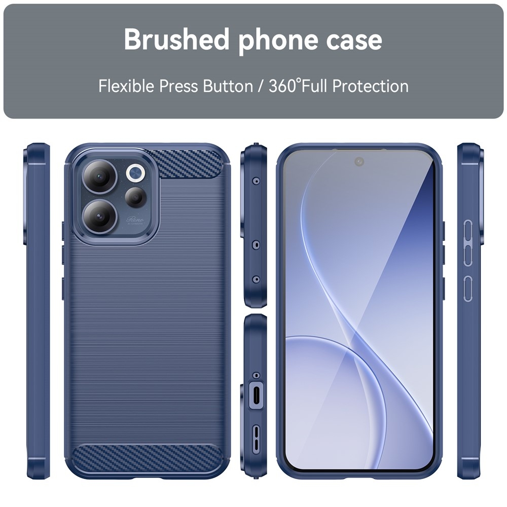 Szénálló zselés tok Oppo Reno 15 FS 5G - kék