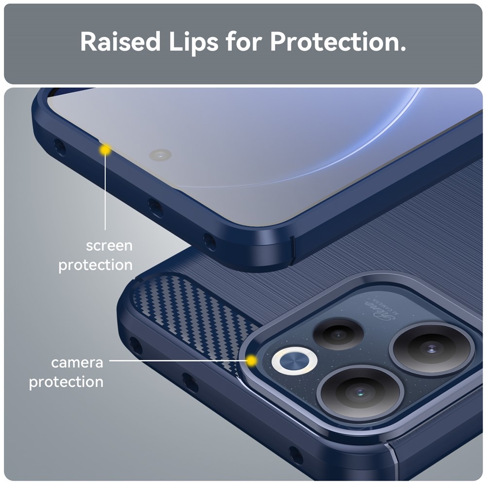 Szénálló zselés tok Oppo Reno 15 FS 5G - kék