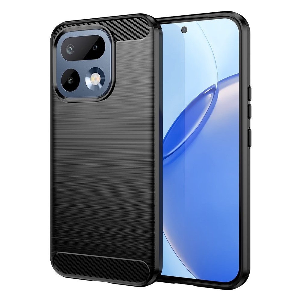 Szénálló zselés tok a Realme 16 Pro 5G készülékhez - fekete