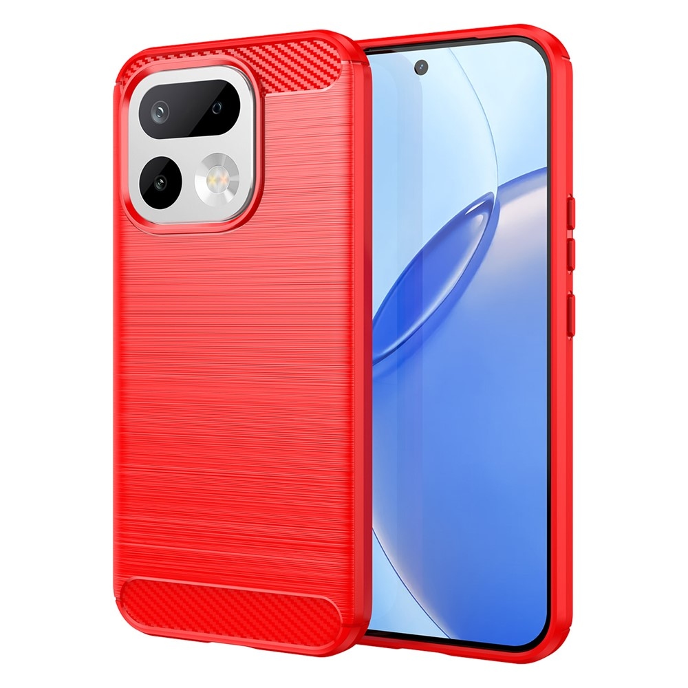Szénálló zselés tok a Realme 16 Pro 5G készülékhez - piros