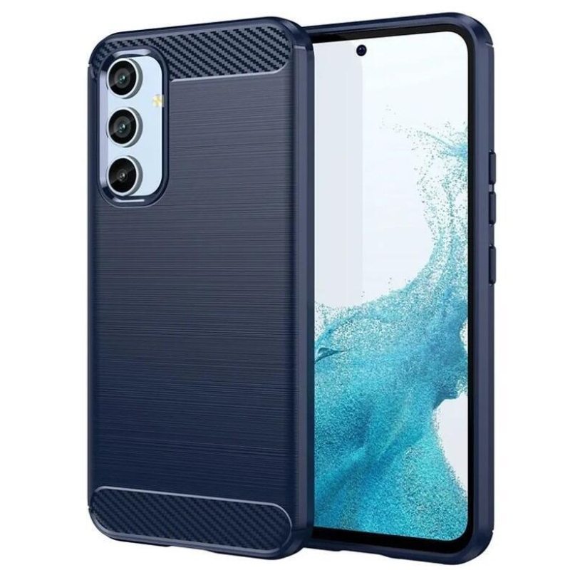 Szénálló zselés tok Samsung Galaxy A54 5G - kék