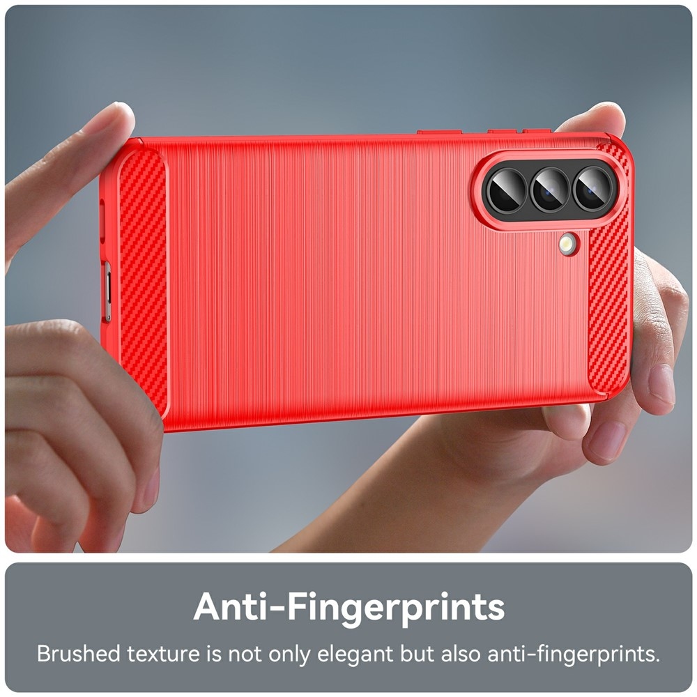 Szénálló zselés tok Samsung Galaxy A57 5G - piros