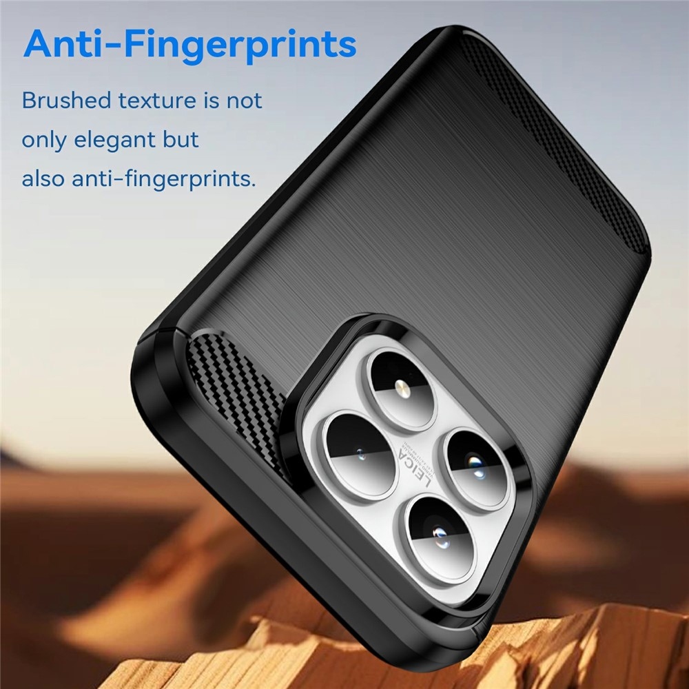 Szénálló gél tok a Xiaomi 17-hez - fekete