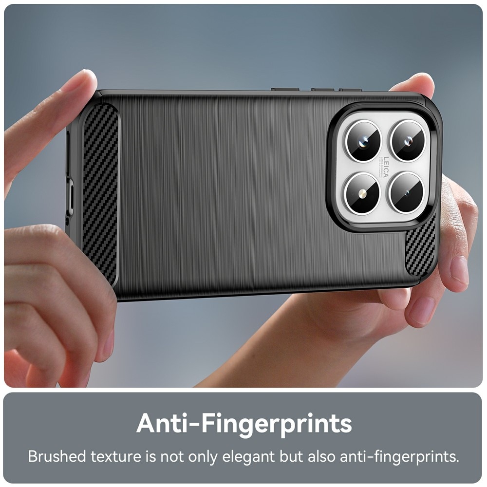 Szénálló gél tok a Xiaomi 17-hez - fekete