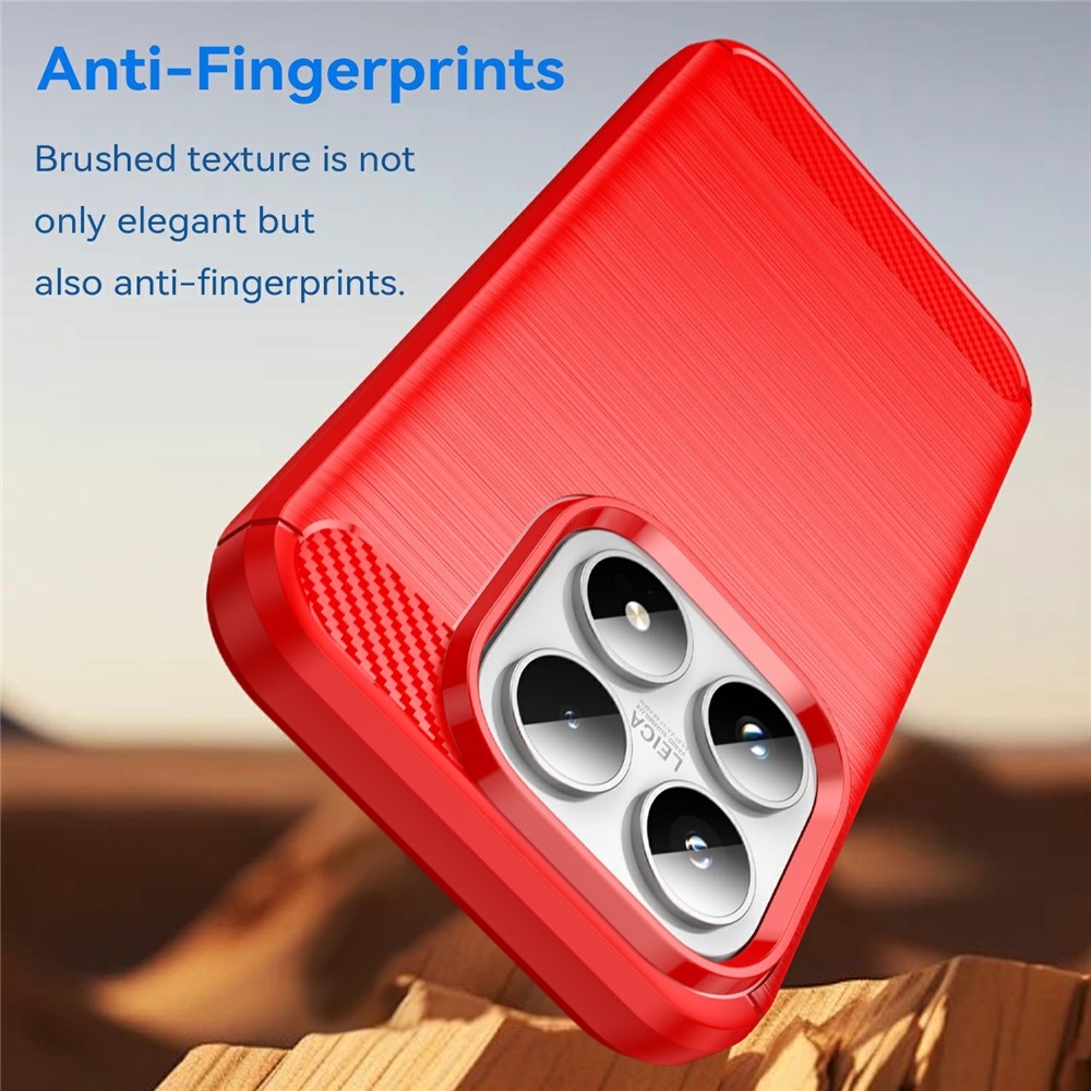 Szénálló gél tok a Xiaomi 17-hez - piros