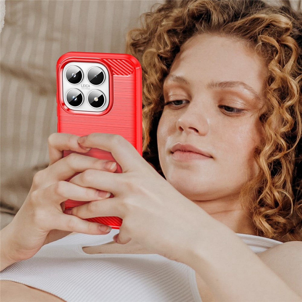 Szénálló gél tok a Xiaomi 17-hez - piros