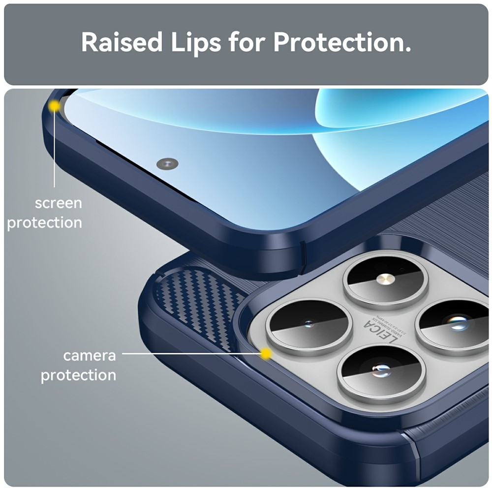 Szénálló zselés tok Xiaomi 17 - kék