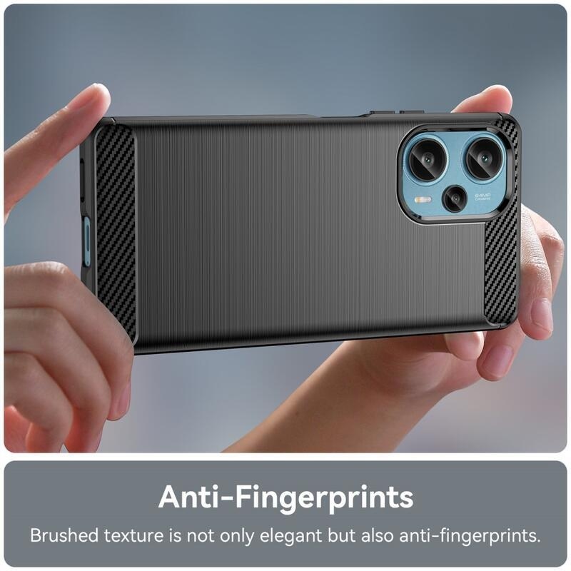 Szénálló zselés tok Xiaomi Poco F5 készülékhez - fekete