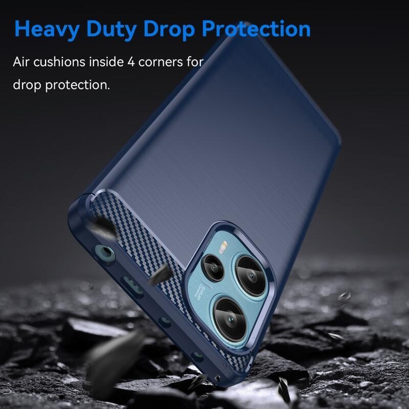 Szénálló zselés tok Xiaomi Poco F5 - kék