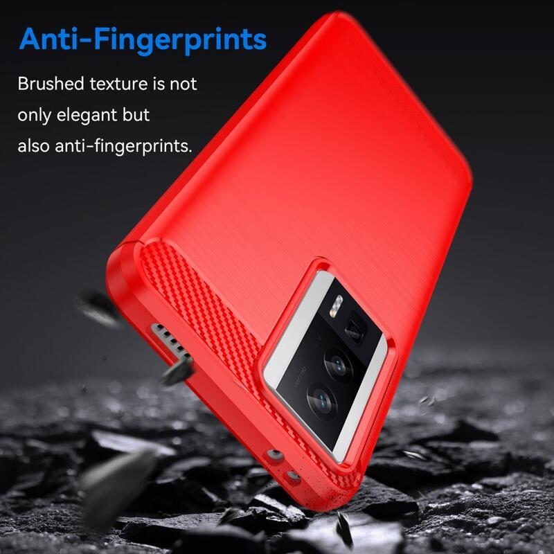 Szénálló zselés tok Xiaomi Poco F5 Pro - piros