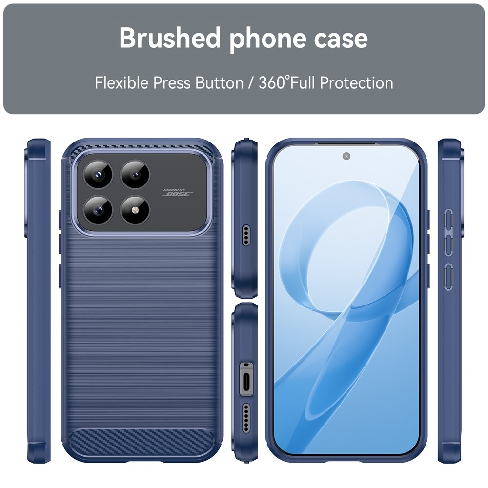 Szénálló zselés tok Xiaomi Poco F8 Pro 5G - kék