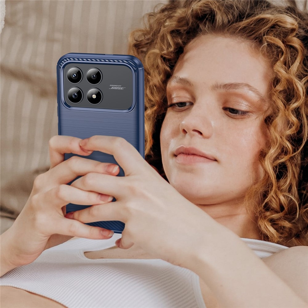 Szénálló zselés tok Xiaomi Poco F8 Pro 5G - kék