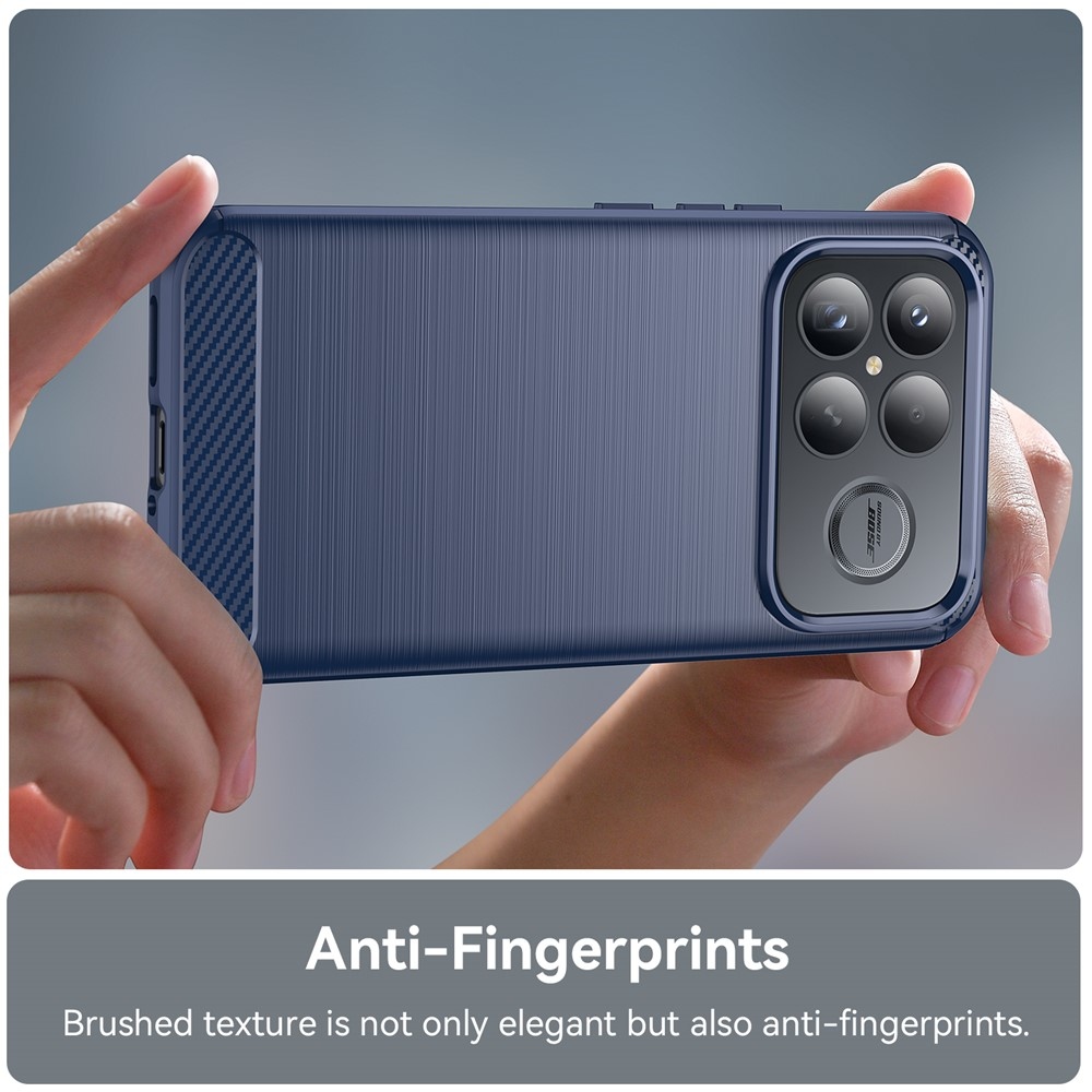 Szénálló zselés tok Xiaomi Poco F8 Ultra 5G - kék