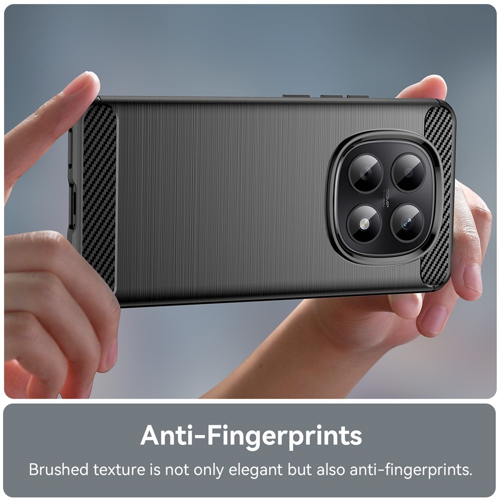 Szénálló zselés tok Xiaomi Poco M8 5G/Redmi Note 15 5G - fekete