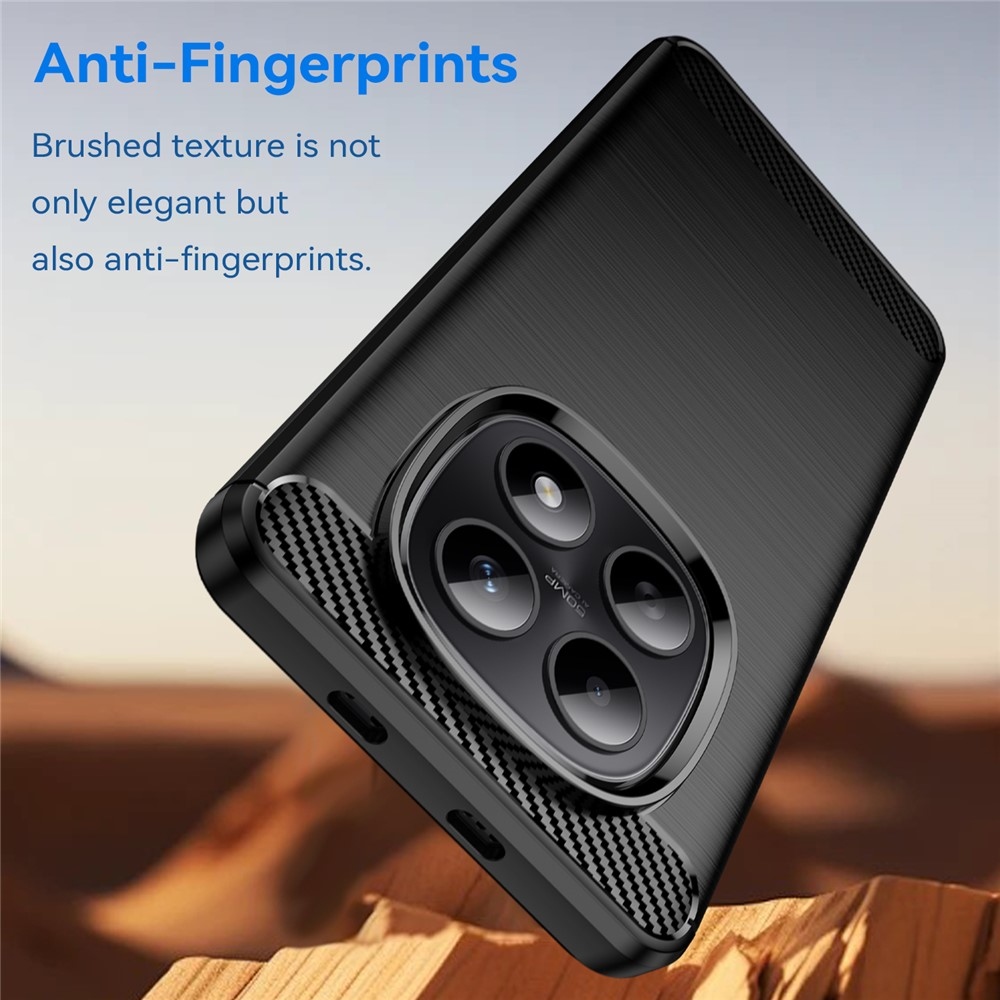 Szénálló zselés tok Xiaomi Poco M8 5G/Redmi Note 15 5G - fekete