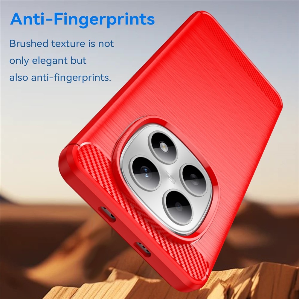 Szénálló zselés tok Xiaomi Poco M8 5G/Redmi Note 15 5G - piros