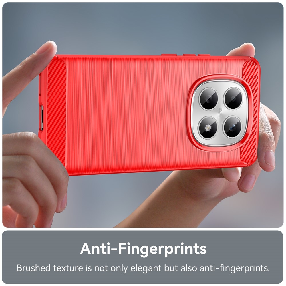 Szénálló zselés tok Xiaomi Poco M8 5G/Redmi Note 15 5G - piros