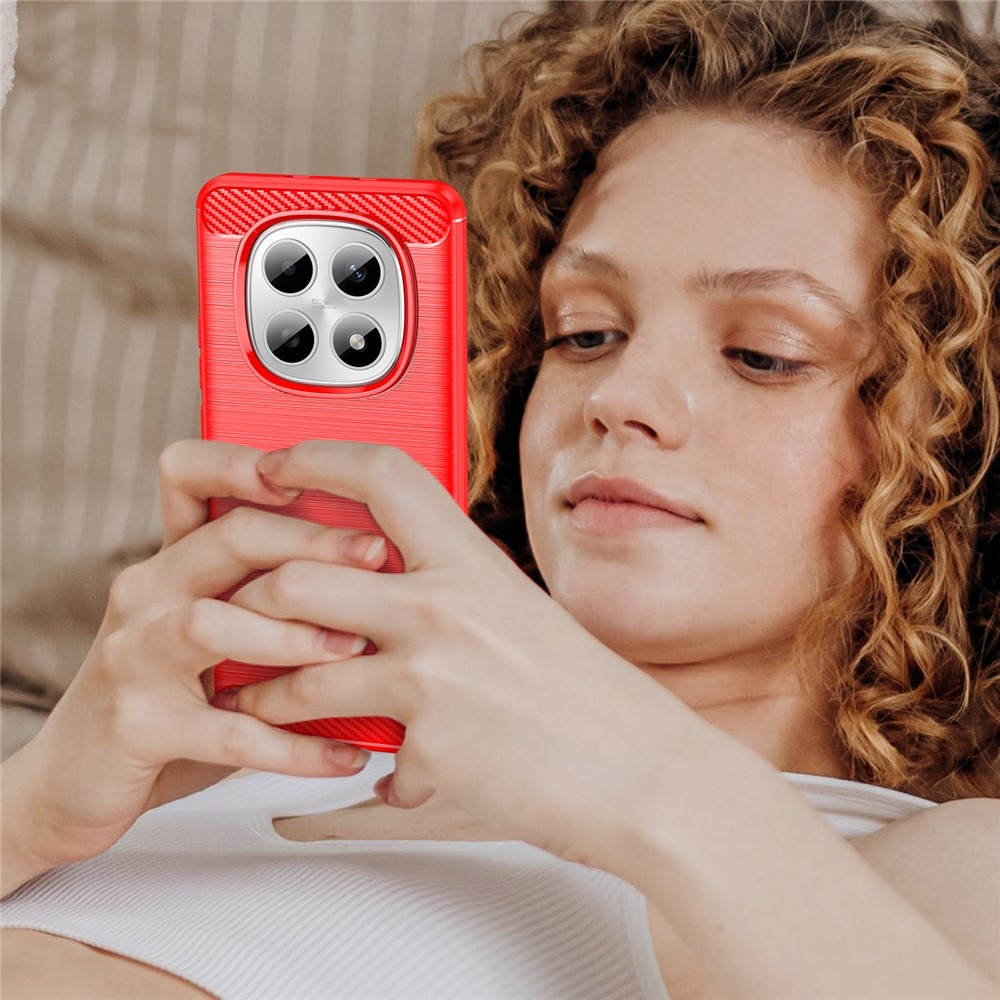 Szénálló zselés tok Xiaomi Poco M8 5G/Redmi Note 15 5G - piros