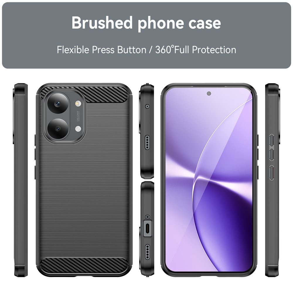 Szénálló zselés tok Xiaomi Poco X8 Pro Max 5G számára - fekete