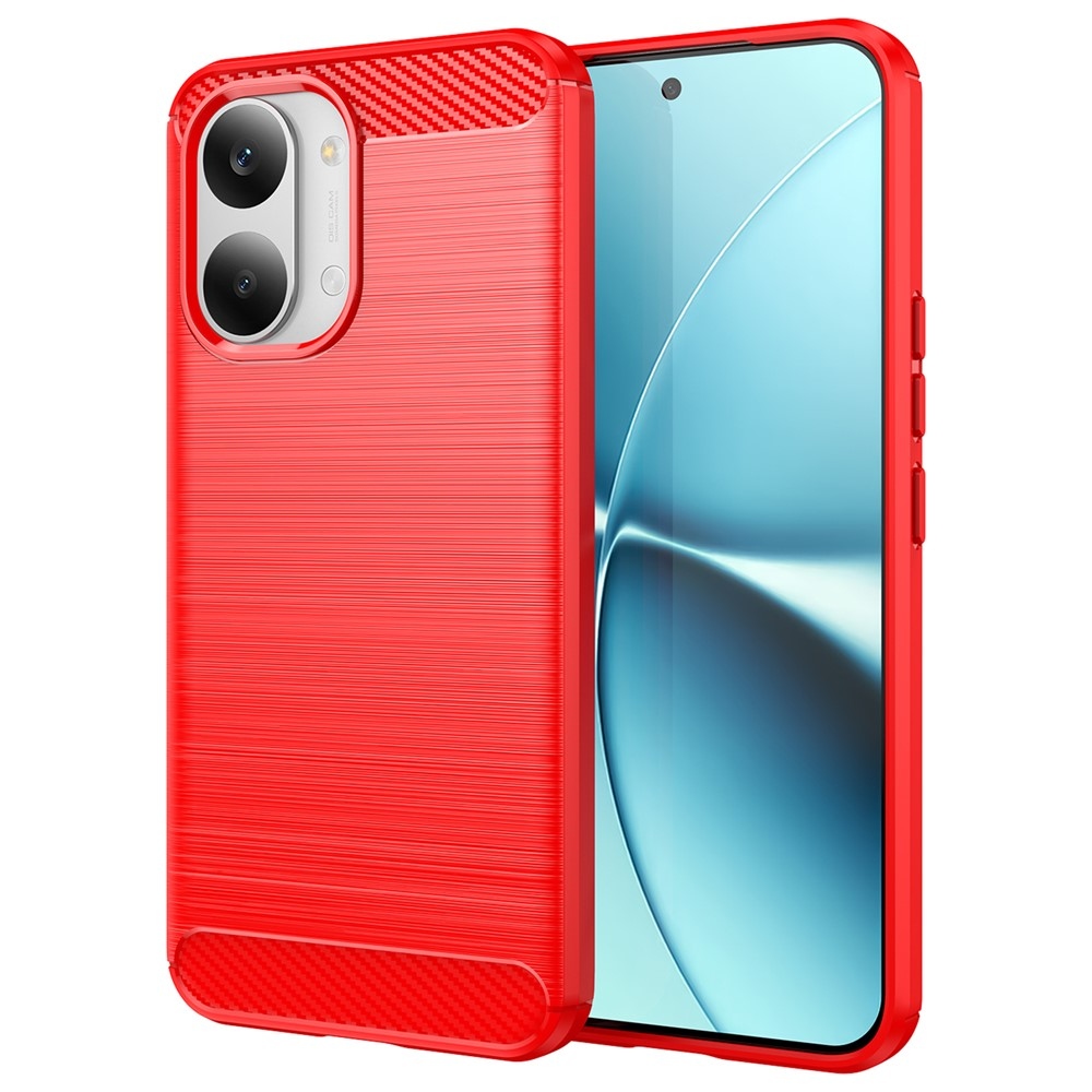 Szénálló zselés tok Xiaomi Poco X8 Pro Max 5G - piros