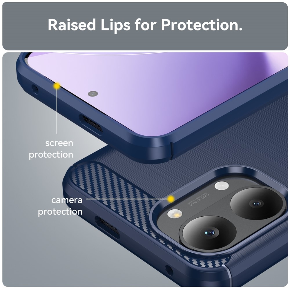 Szénálló zselés tok Xiaomi Poco X8 Pro Max 5G - kék
