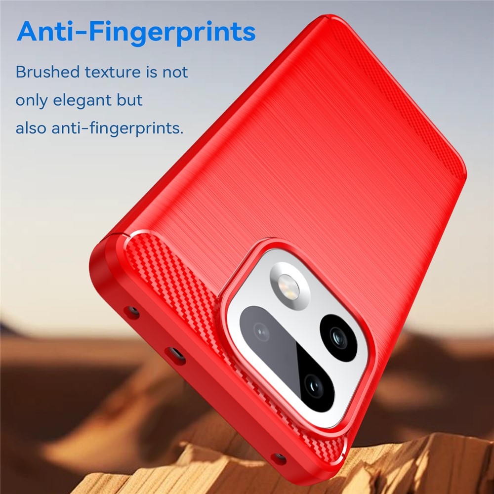 Szénálló zselés tok Xiaomi Realme 16 Pro+ 5G - piros