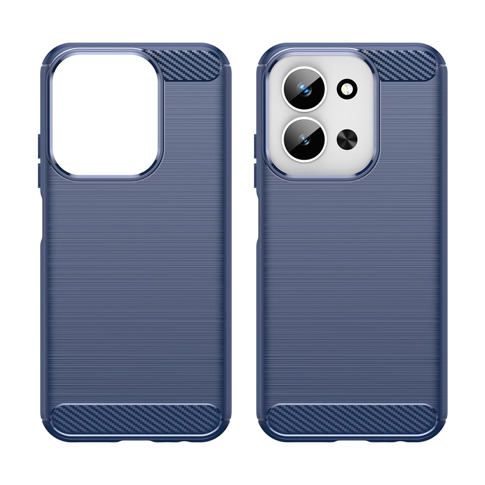 Szénálló zselés tok Xiaomi Redmi 15C 4G (171mm)/Poco C85 4G (171mm) - kék