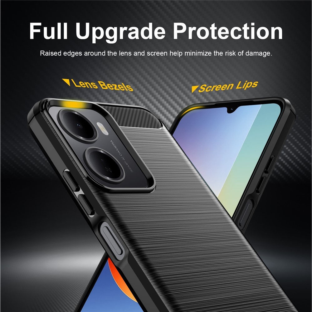 Szénálló zselés tok Xiaomi Redmi A7 Pro - fekete