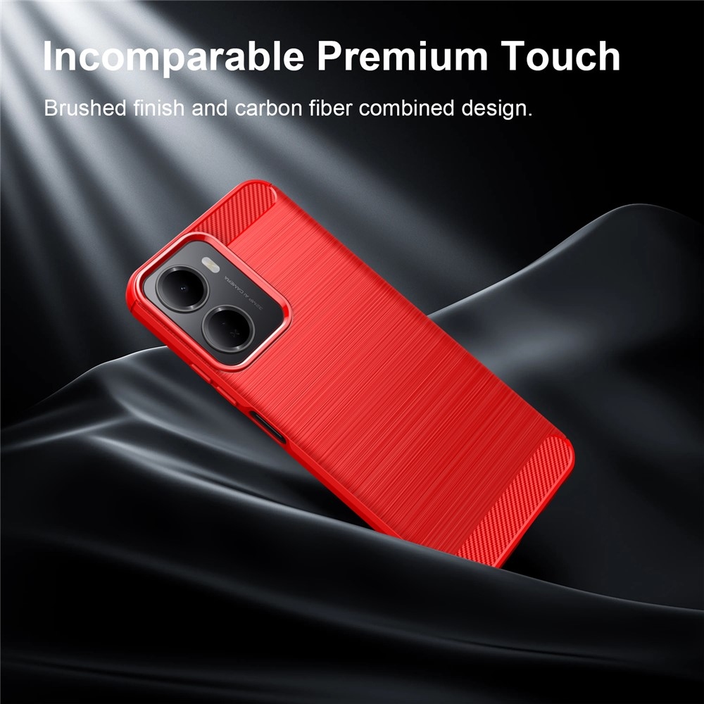 Szénálló zselés tok Xiaomi Redmi A7 Pro - piros